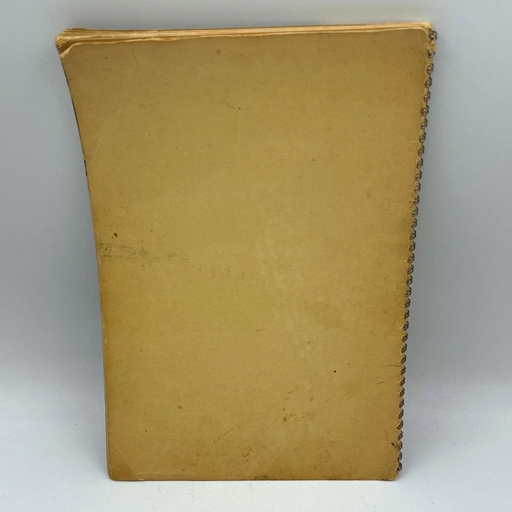 Kelvinator Book of Recipes Vtg Spiral Cookbook Art Deco Detroit Mi 50's Retro